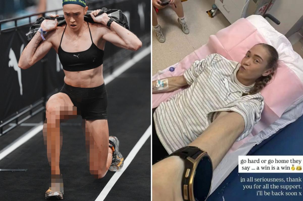 nypost's tweet photo. Diarrhea-soaked Hyrox athlete divides internet over whether she should have quit https://t.co/bESiJzssAn https://t.co/3ohx3WKofH
