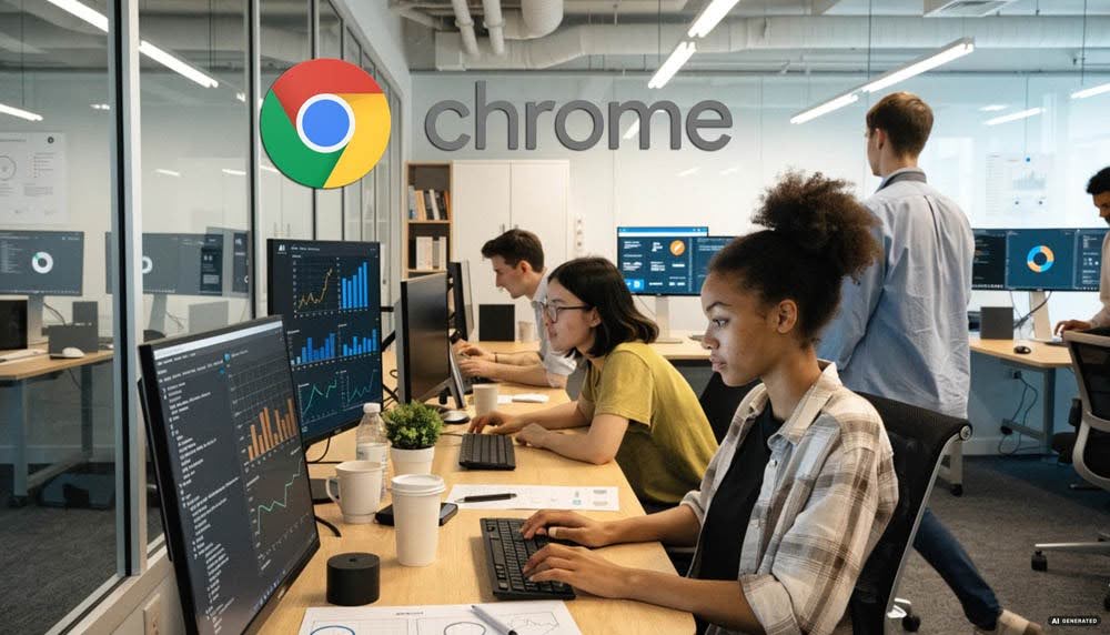 screamingboxcom's tweet photo. Google has officially accelerated Chrome’s release schedule, shifting from a four‑week cycle to updates every two weeks—a significant change the company says is necessary as artificial intelligence transforms both software development and…  https://t.co/q7fNaZmHkN https://t.co/fyi5Qw6v8g