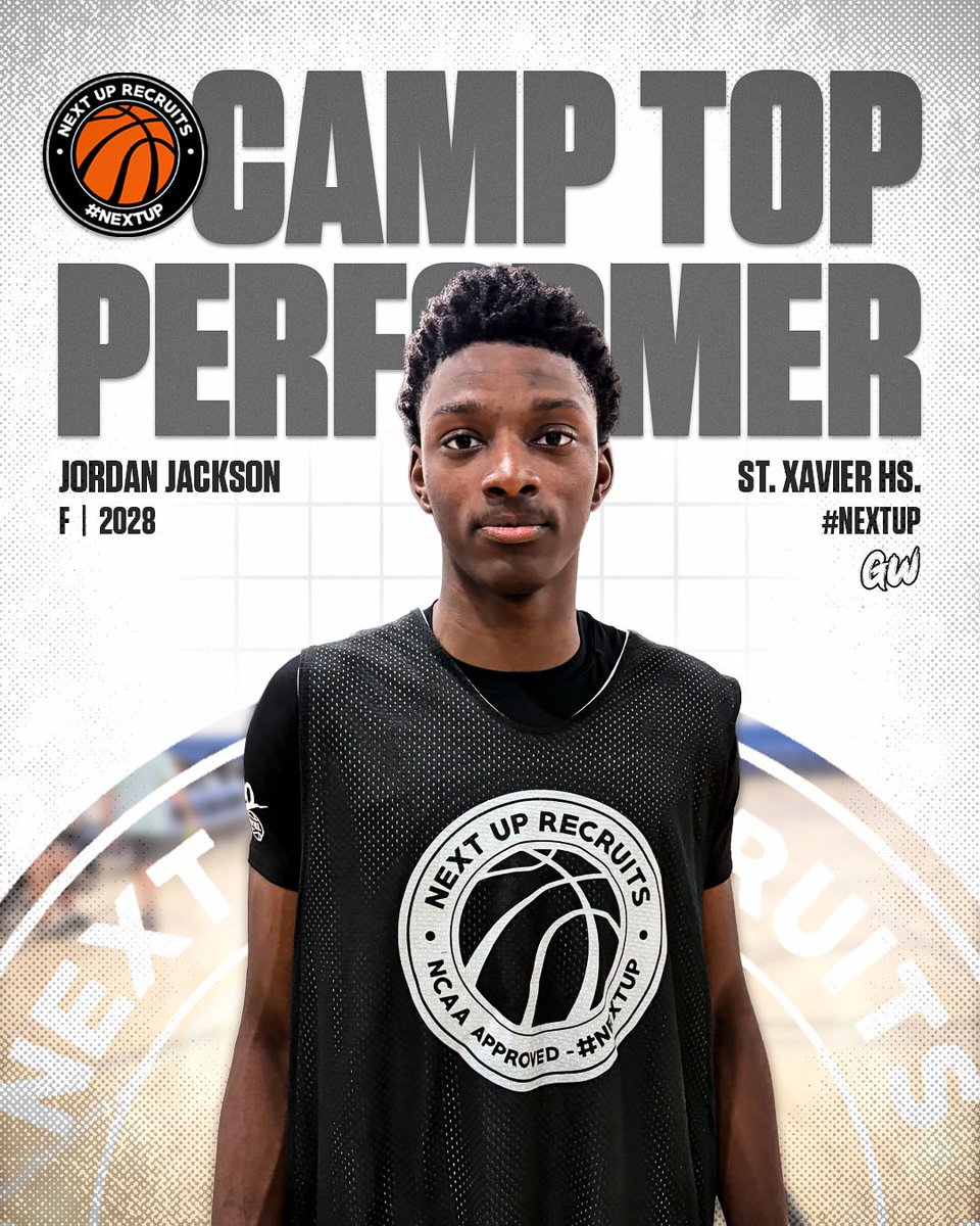 NextUpRecruits's tweet photo. *SOME* Top Performers from NextUpRecruits 2026 Exposure Camp in Lexington, KY - More graphics dropping SOON! 

- '28 Khi Mahorn (6'2 PG)
- '27 Luis Rosado (6'5 G/W)
- '28 Jordan Jackson (6'7 PF)
- '29 Chase Bentley (6'2 CG)

📸: gw.visuals https://t.co/IUV3OzVuKC