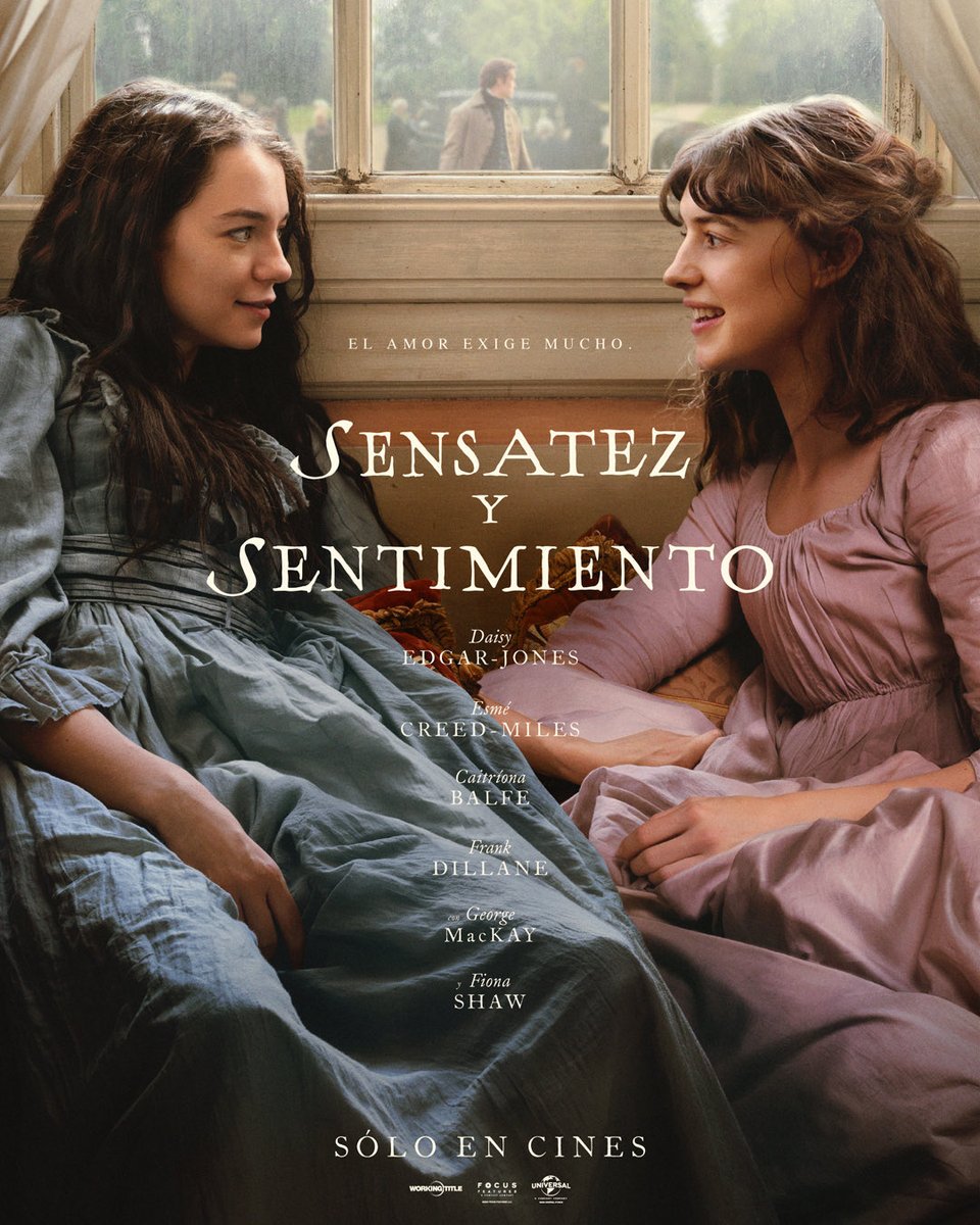 CINELOVERS_UY's tweet photo. El amor exige mucho. #SensatezYSentimiento

Protagonizada por Daisy Edgar-Jones у Esmé Creed-Miles.

Estreno 29 de octubre, solo en cines. https://t.co/Si6utvxl2W