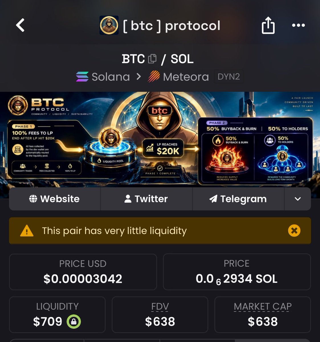 UnstableBTC's tweet photo. Meteora >> $btc 

$btc : 

BTCnLJYfHVuHa7PM61gx9SaVo5hd44Q69QDwSe5oCwRp https://t.co/Xm38volkuL