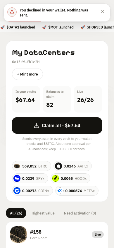 BTRCNetwork's tweet photo. Claim all now fixed ! https://t.co/2mvE9kfGa8
