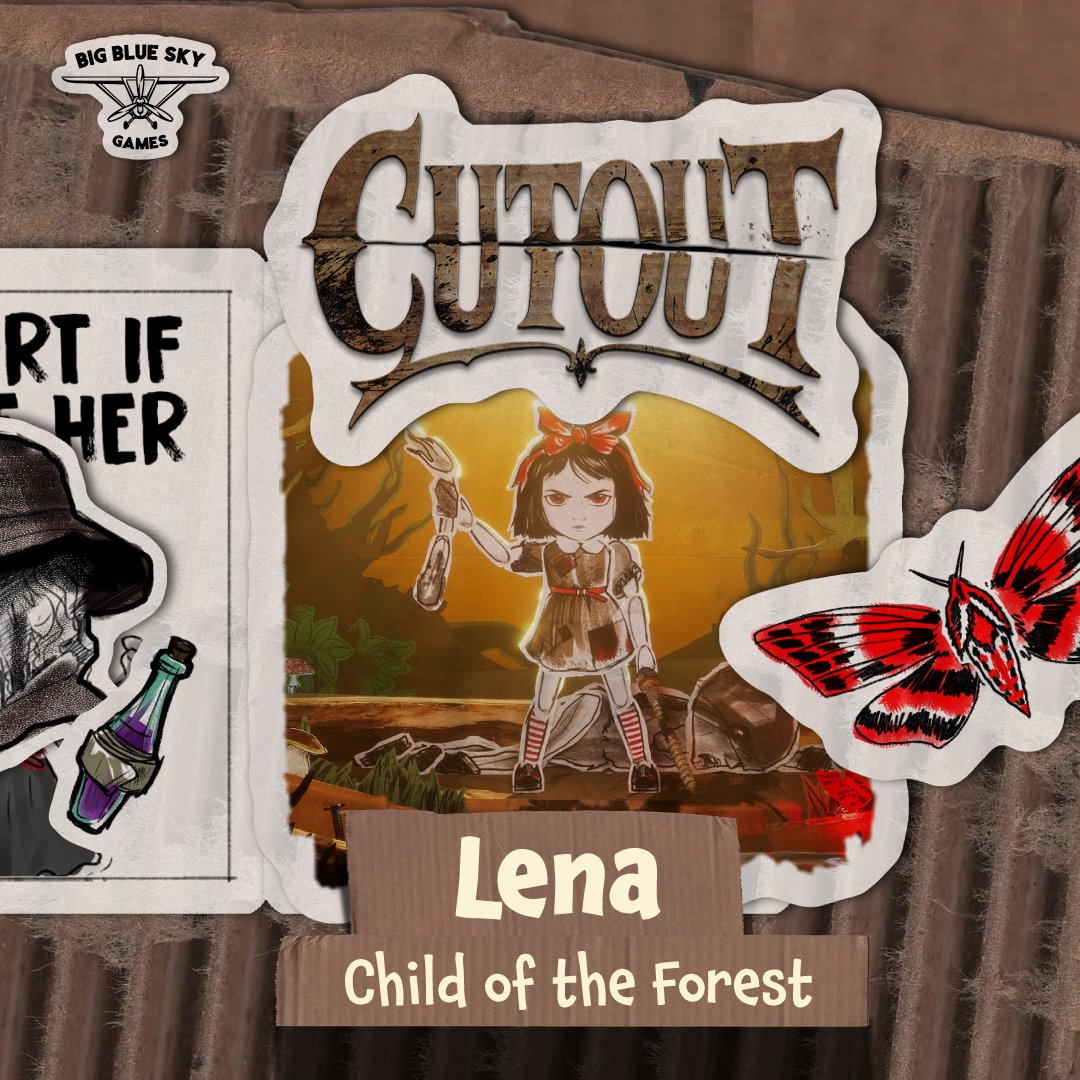 PlayCutout's tweet photo. Meet Lena: Child of Learwood Forest.

Rejected by the village. Determined to choose who she becomes. Lena was told she did not belong. Now she must survive Learwood, a dying forest whose stolen heart has thrown its world into chaos. https://t.co/4zutjKBjTy