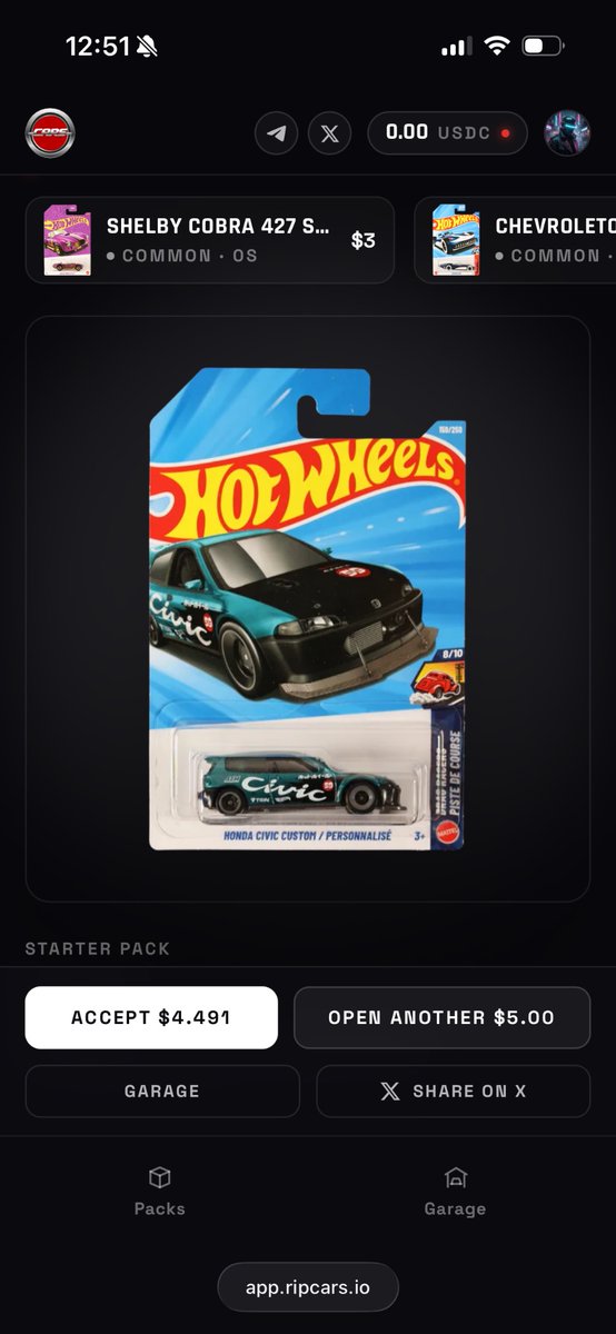 Rift_Chaser_'s tweet photo. Got 2 Honda hatchbacks for my free rip and paid https://t.co/rnlykSHHFY