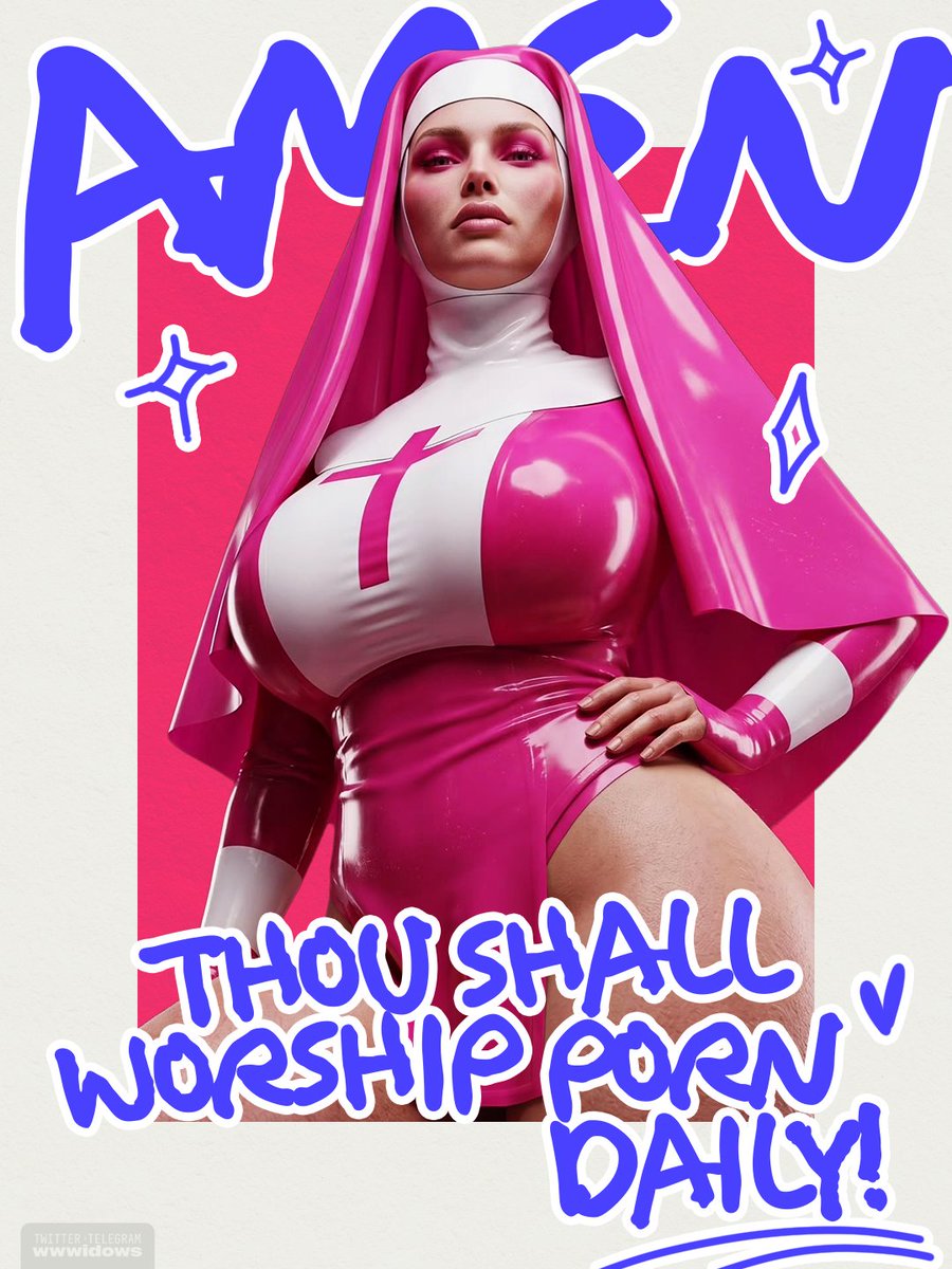 wwwidows's tweet photo. Don't forget to go to porn church and pray daily with your cum https://t.co/ccJwOahRY5