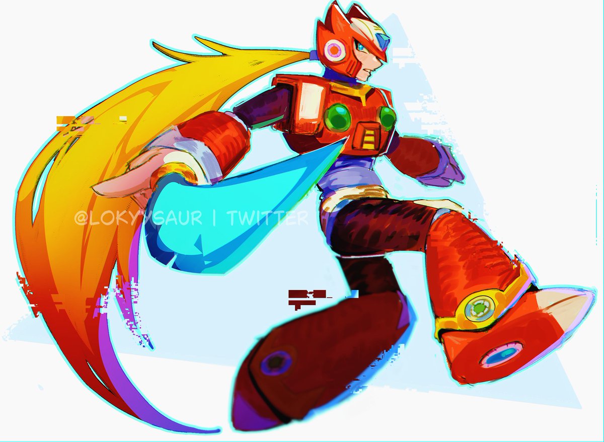 lokyysaur's tweet photo. #megaman #megamanzero #rockman #megamanx 
hes in fortnite now https://t.co/deeWLpHHqj