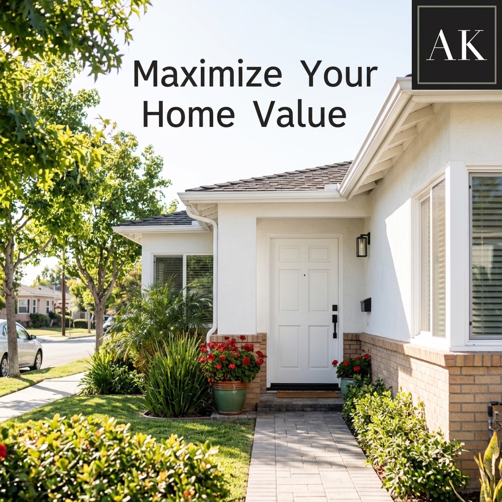 AdamKingRE's tweet photo. Selling your San Diego home? Focus on these high-ROI updates:
1. Fresh paint
2. Minor kitchen tweaks
3. Curb appeal
Don't overspend on major overhauls. Let's maximize your profit together. Schedule a Consultation today! 🏡 #SanDiegoRealEstate #HomeSelling https://t.co/4QUzGCSSQX