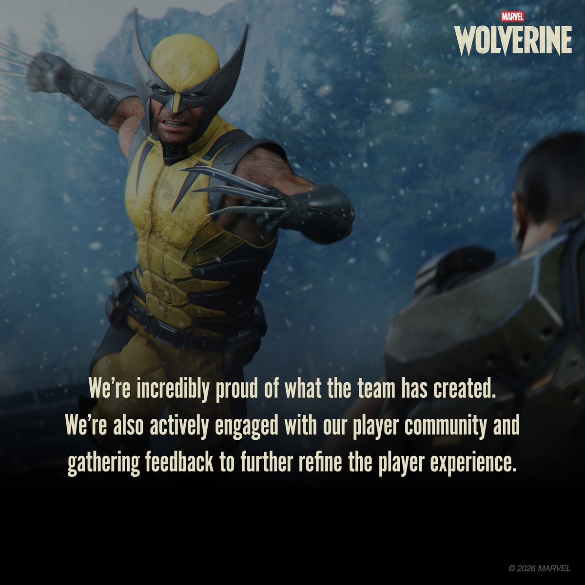 insomniacgames's tweet photo. #WolverinePS5 🚀 https://t.co/eMnOY7oxxv
