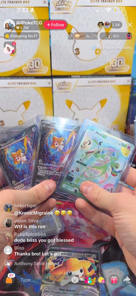 StevenxTCG's tweet photo. BROTHER. 3 ETBS in a row and every single one had an SIR. FIRST ONE HAD 3 SIRS.  Am I on drugs? Do I see what I’m seeing?! https://t.co/eeUhvJZZDj