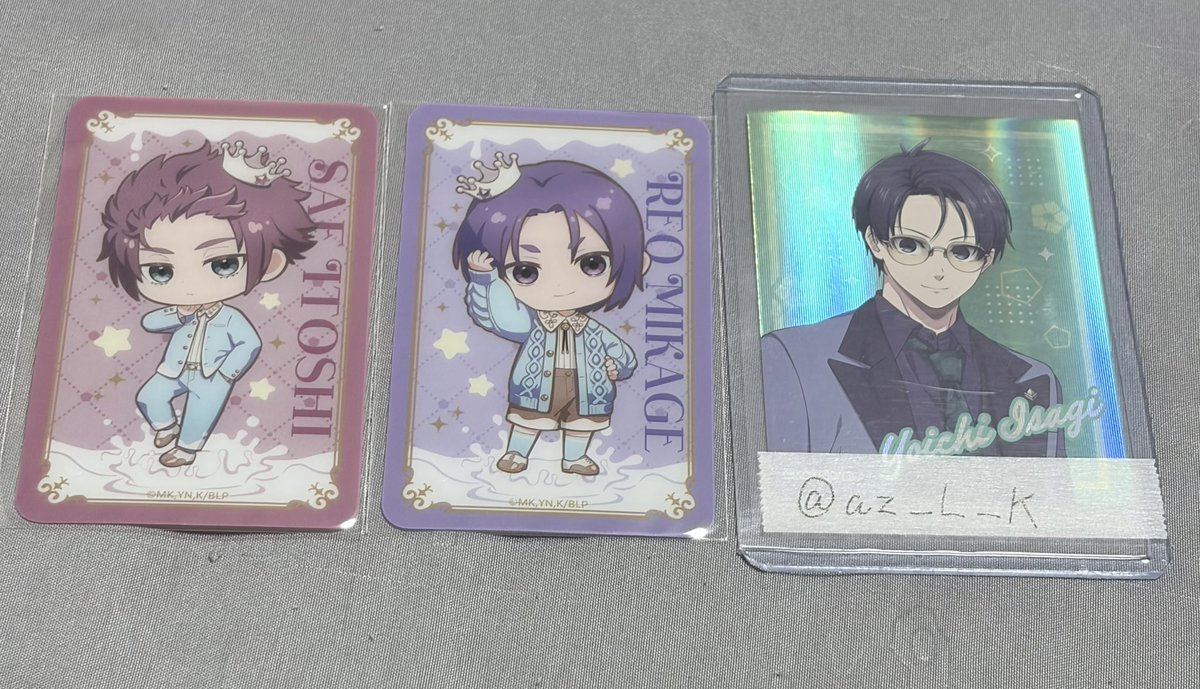 az_L_K's tweet photo. 【交換】ブルーロック ローソン トッポ TOPPO クリアカード

譲 )玲王 冴
求 )凪 潔

郵送希望
1度お声がけしたらコメの方無言消しおやめ下さい https://t.co/Sr9hbU0CE4