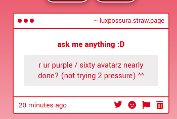 luxpossuray's tweet photo. sixty is killing me cause i cant get myself to work right now so im stuck in purgatory mining demonite until they make me blend https://t.co/SZW5fbDbqY
