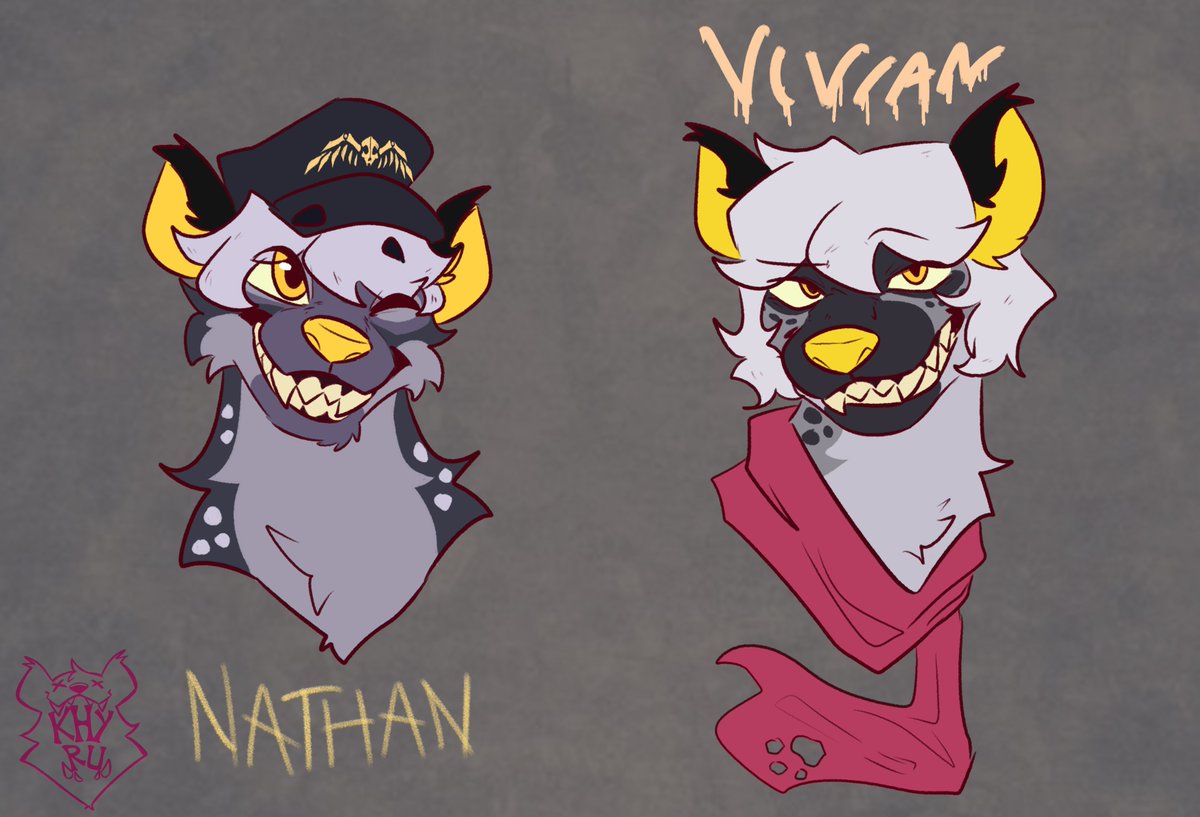 Khyru_'s tweet photo. Some secrets hide behind a smile💛💛

(2/6)

#murderdronesAU #MD #hyena https://t.co/w6Qi4rJnTA
