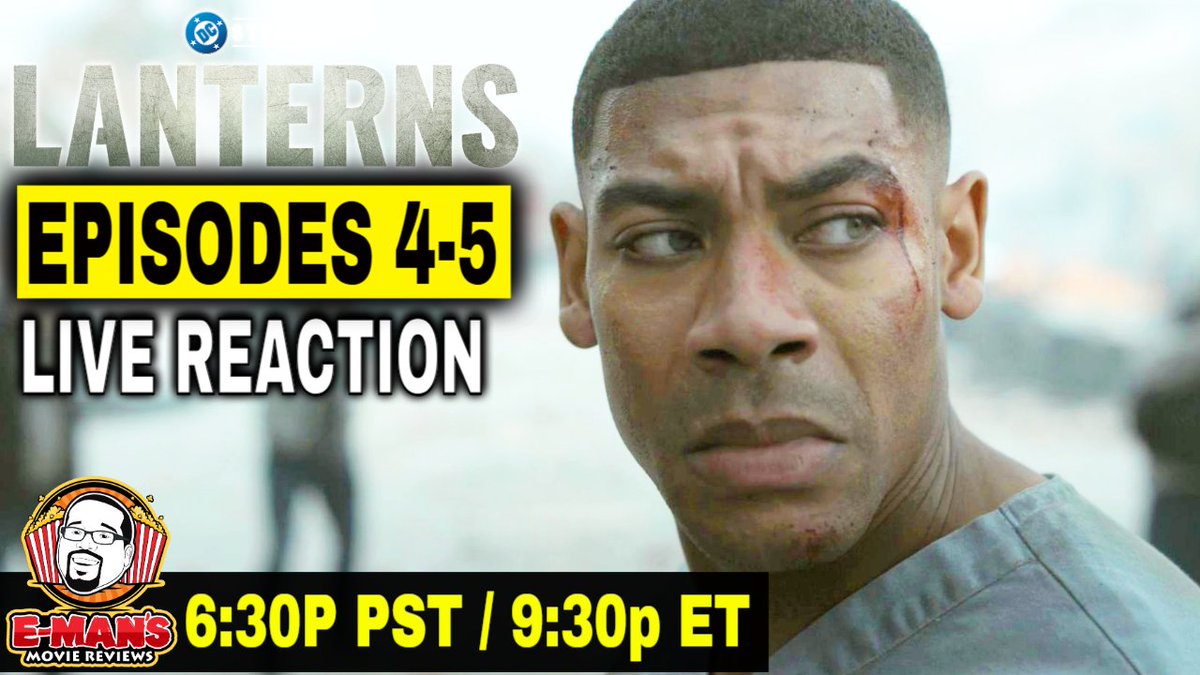 EmansReviews's tweet photo. In tonight's livestream, I'll discuss  episodes 4 and 5 of DC Studios' series, Lanterns. Join the discussion (link below) https://t.co/QwCaRpvNOM