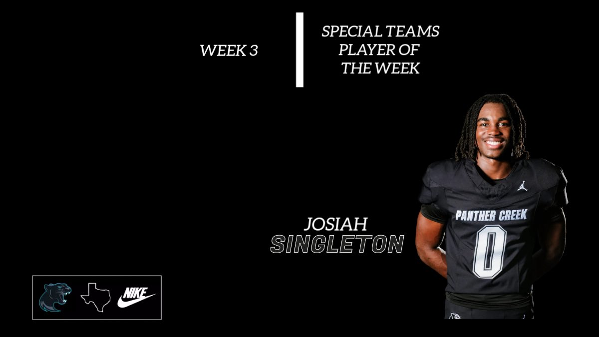 PCHSfriscoFB's tweet photo. Week 3 Varsity players and trainer of the week!

#CREEK https://t.co/TXQjyAD6Hr
