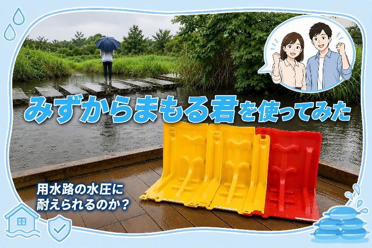 shoei_denshi's tweet photo. おはようございます！
��松栄ブログ を更新しました💻✨

今回は、「みずからまもる君を使ってみた」と題し
コンパクト止水板の製品レビュー記事を公開
社員が自ら検証を行いましたのでぜひご覧ください😊

＃止水板 ＃浸水対策 #使ってみた
https://t.co/sa4n4ukyaT https://t.co/PT4X5uAbyp