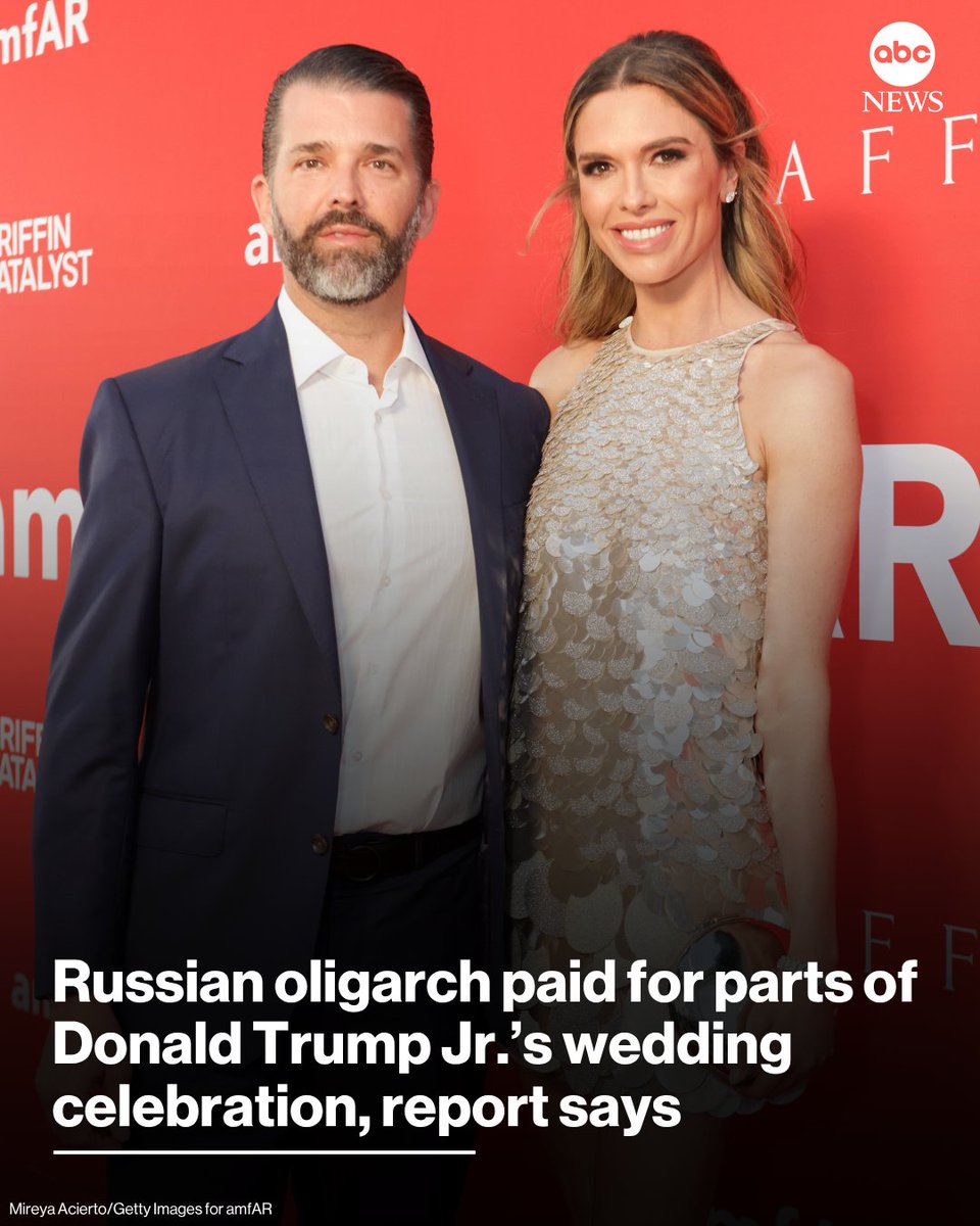 #BigRussianWedding
@DonaldJTrumpJr
#TrumpRussia is back and worse than ever #MAGA #BigRussianWedding