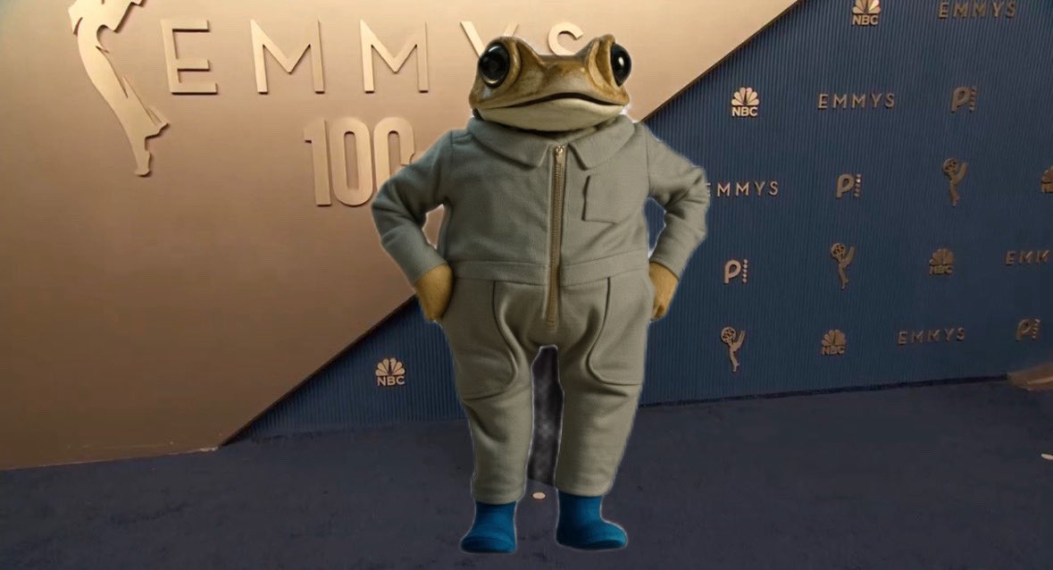 badbunita's tweet photo. 📸| Concho has arrived at the 2026 Emmys. https://t.co/A0fu5MsT88