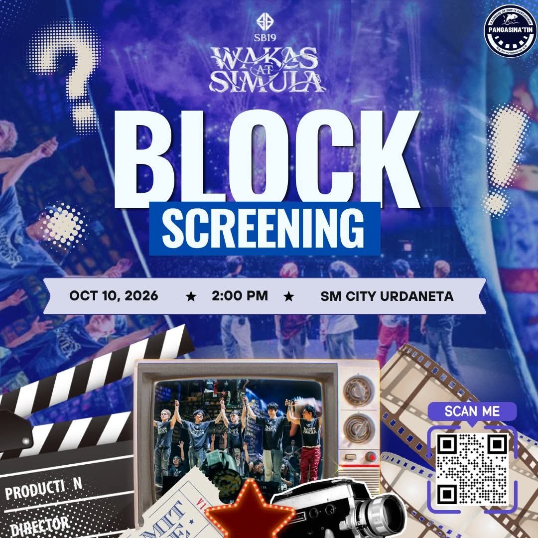 Pangasinatin's tweet photo. ๐ฌ BLOCK SCREENING UPDATE! ๐ฌ
See you, PangasinAโtin! ๐
Our Block Screening starts at 2:00 PM! โจ
MAG-REGISTER NA! ๐
Secure your slot here:
https://t.co/WfSAjAjCBj
Registration Form
See you at the BIG SCREEN! ๐ฌ๐
#PangasinATIN #BLOCKSCREENING #ATIN #SB19 #SB19WakasAtSimula https://t.co/NazrKylpaR