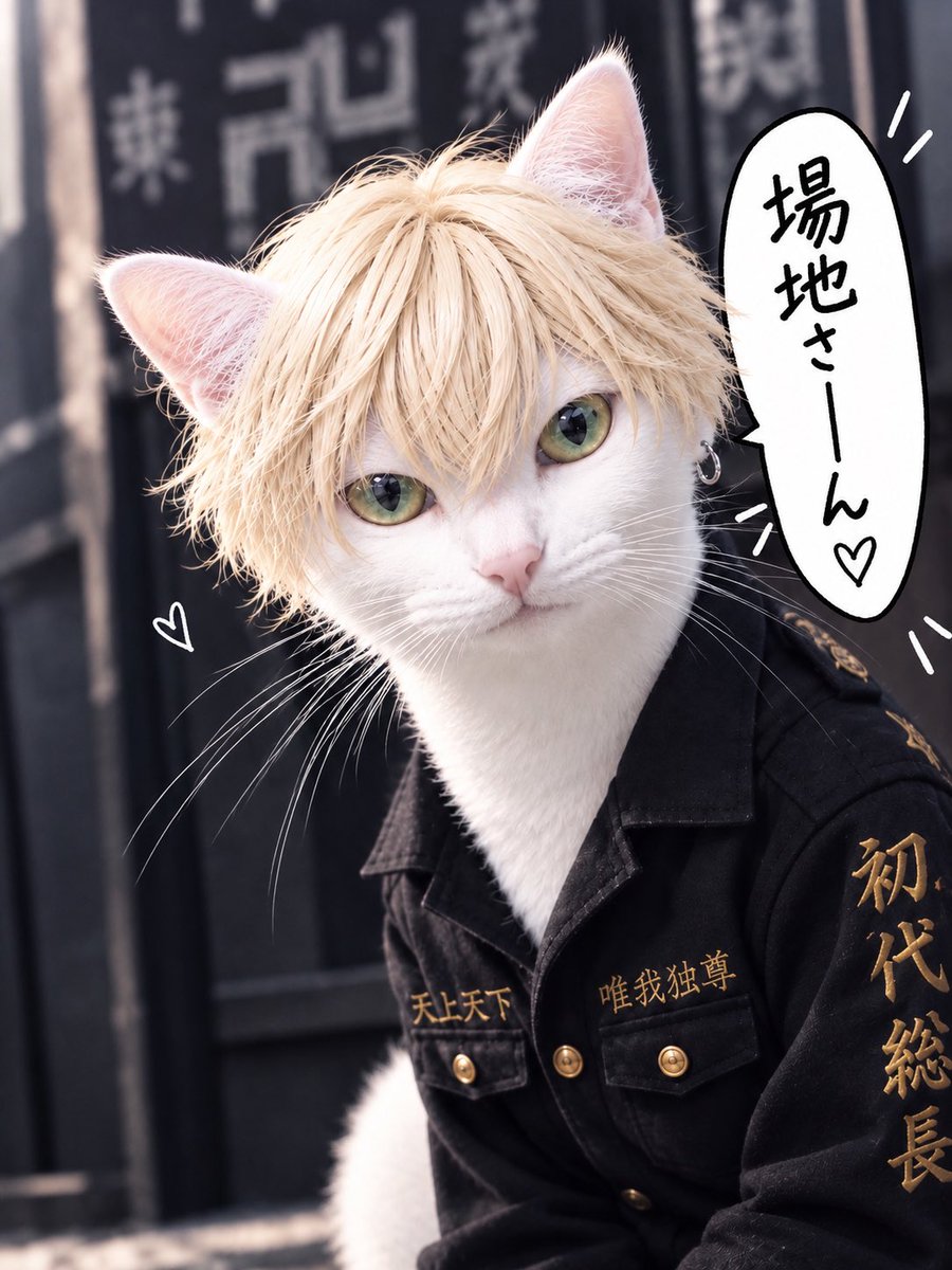 dfxkk580's tweet photo. ウチの猫をチャッピーに加工してもらいました💖 https://t.co/Yd3HNQyy3i