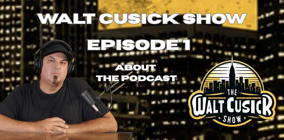 WaltCusickShow's tweet photo. Episode 1 - About The Podcast - Walt’s Journey- Out Now
YouTube / WaltCusickShow https://t.co/4nMNDt2va0