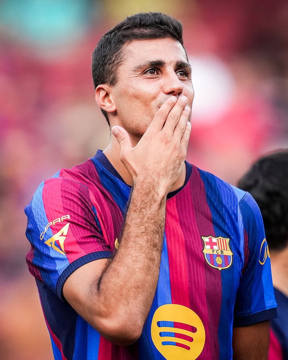 Culernews's tweet photo. Rodri:  “O Barça me convenceu pelo futebol que oferece, não pelo dinheiro.” https://t.co/po3HgFs6FK