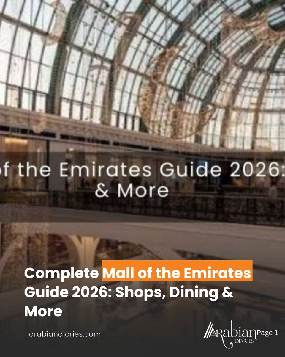 88Zmco's tweet photo. This article offers a comprehensive guide to Mall of the Emirates in Dubai, highlighting its world-class shopping, luxury brands, Ski Dubai, VOX Cinemas, diverse dining options, family entertainment, visitor services, nearby attractions, and https://t.co/PbTN6DU61D