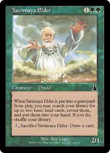 ヤヴィマヤの古老/Yavimaya Elder Foil 英語 4枚 MTG Komei on X: 