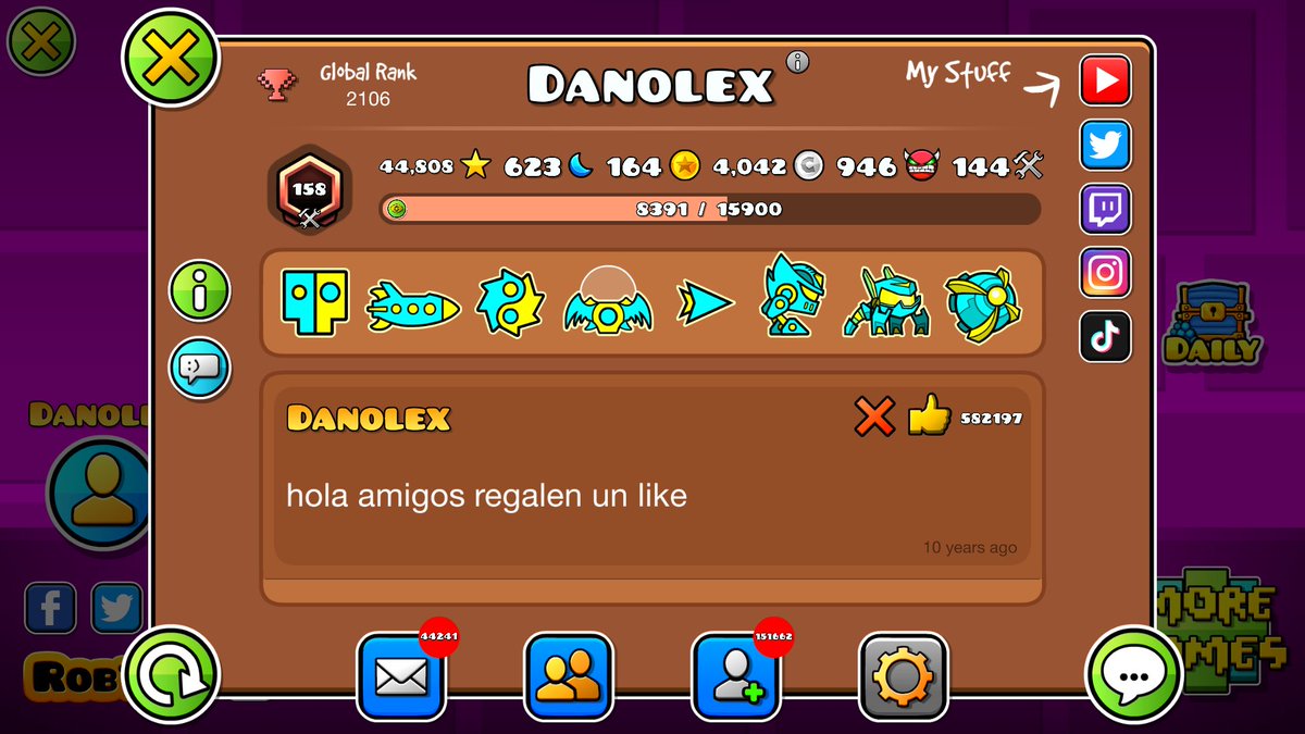 Danolex_'s tweet photo. Gracias a todos♥️ https://t.co/3BYM5eoGU0