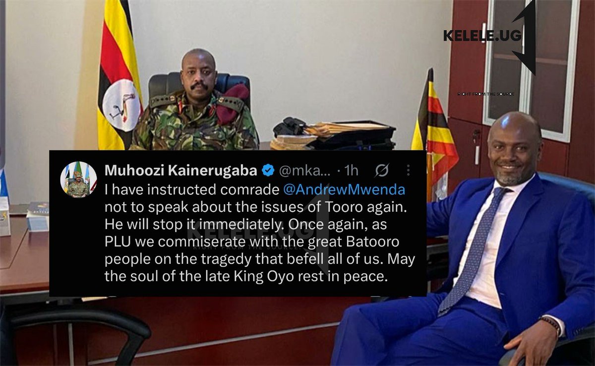 Ehmah_reports's tweet photo. Muhoozi to Andrew Mwenda "SHUT UP YOU " in Museveni's voice https://t.co/vUR6hTBrJ7