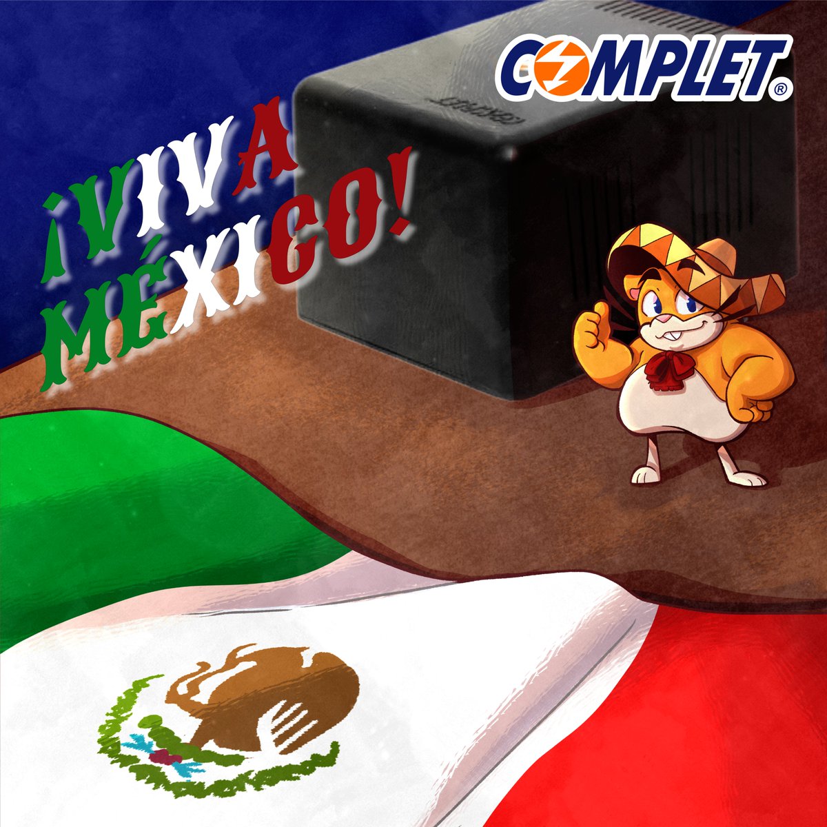Complet_Mexico's tweet photo. 💚🤍❤️¡Viva México! 🇲🇽
En #TeamCOMPLET celebramos nuestras raíces y el compromiso de seguir llevando #EnergíaConfiable hecha en México a hogares, negocios e industrias.
Porque lo hecho en México se construye con talento, compromiso y pasión.
#VivaMéxico #HechoEnMéxico #COMPLET https://t.co/kLoOaBRQ3p
