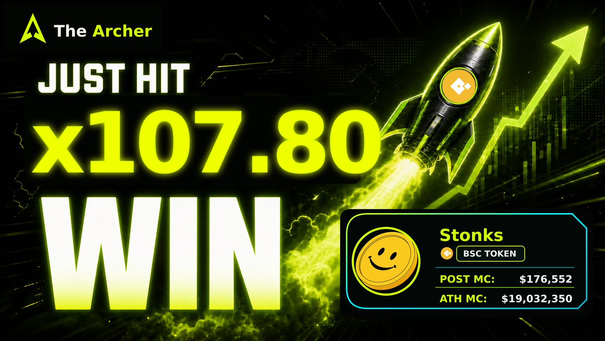 ArcherAIx's tweet photo. ARCHER AI — Top 4 Calls

And you’re still not using Archer AI?

All you need to do is hold 0.5% of $ARCHER to get access,  completely free.

Join us now. 🎯

Community: https://t.co/3IanOPVbjE
CA: 0x0a4fb6ed7a6414158ffb8d3baecfe823710afbc2

MarsCoin: x1007.01
MEME: x466.73
FLYBRAIN: x136.75
STONKS: x107.80

@RobinhoodApp