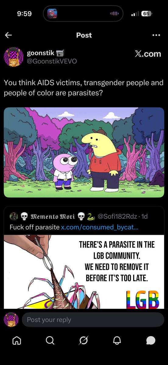 GoopusNG's tweet photo. I am formerly @GoonstikVEVO. Elon suspended me for standing up for oppressed groups. This was my last tweet https://t.co/K1AwzDxSK0