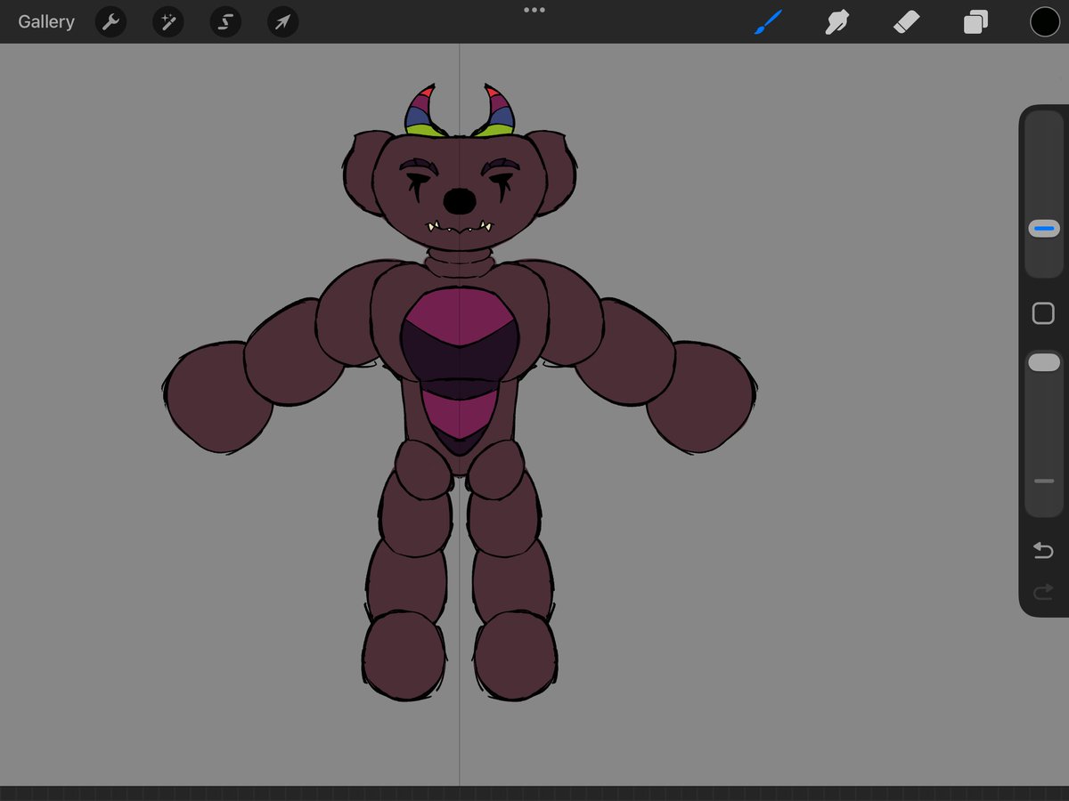 KafuSilly's tweet photo. ive been making a big cheese skin but i made the grave mistake of doing it on procreate instead of krita so im mad as fuck https://t.co/CXIpK2XX7z