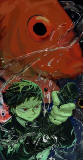 squidamarii's tweet photo. @TheAtticHQ These are all my personal favorite Kagurabachi works. https://t.co/E3xNy7lFal