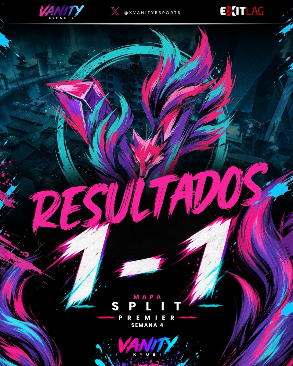 xVanityEsports's tweet photo. 🩷 | VTY KYUBI🦊PREMIER: 1x1 | 💙

🔥Wp a los equipos, esta semana contentos, orgullosos y clasificados a Playoff! 🔥

🦊 @lexDaz4
🦊 @Nikorspion
🦊 @astrocat69 
🦊 @/Blackflag
🦊 @Zzzzluuuu 

🦊 Coach: @aln_woodz 
🦊 Assis: @/Zerox

[👑diseño: @Zue_wa ] https://t.co/PYwdHYtuc5