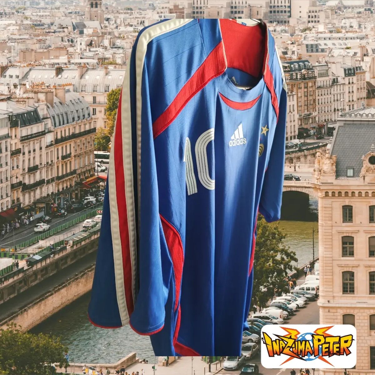 inazumapeter's tweet photo. France 🇫🇷
| Home Kit |
| 2006/2007 |
| N°10 Zinedine Zidane |
| Size XL |
| Adidas | https://t.co/afLO16x1fc