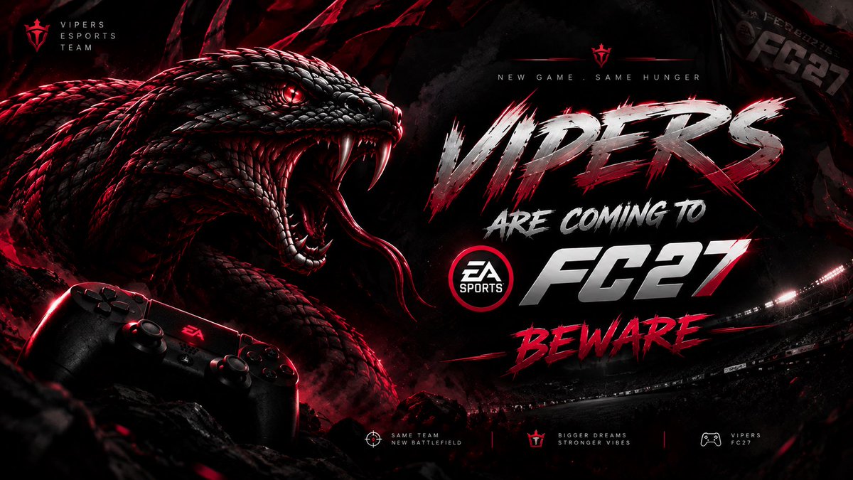 vipersfc_'s tweet photo. Soon … ⏳🩸 https://t.co/JwvMNalSUT
