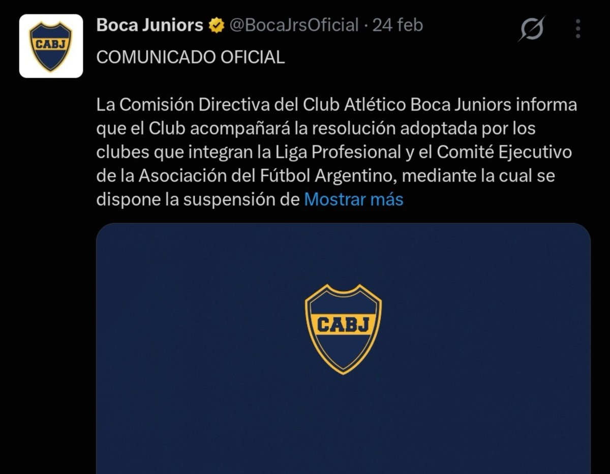 turcocarp's tweet photo. Hoy comenzó oficialmente la campaña de Boca para instalar arbitrajes favorables a River pensando en el Superclásico de la Bombonera, una cancha donde no nos cobran un penal desde hace 22 años. Y solamente basados en una expulsión a Arambarri que mereció ser roja pero donde no te cuentan todas las que nos cagaron en el pasado.

Fue el mismo modus operandi  que llrvaron adelante el semestre pasado, donde todo terminó con un penalazo no cobrado de Blanco a Martínez Quarta que confesó hasta el propio Claudio Úbeda.

Solamente Boca, Barracas Central y Rosario Central (dueños de las 3 canchas donde nunca se canta en contra de Tapia) son los únicos que tienen el 98% de las polémicas a favor. Los 27 equipos restantes sufrimos la inoperancia arbitral muchas veces más en contra, o a lo sumo 50 y 50 porque son pésimos arbitrando. Pero eso nunca te lo van a decir. 

Y sobre todo recordemos quien estuvo del lado de la AFA cuando saltaron todos los quilombos judiciales y salieron como locos a apañar a su jefecito de turno, hincha fanático confeso de su club confesado por él mismo. Guardia alta. Ayer, hoy y siempre.