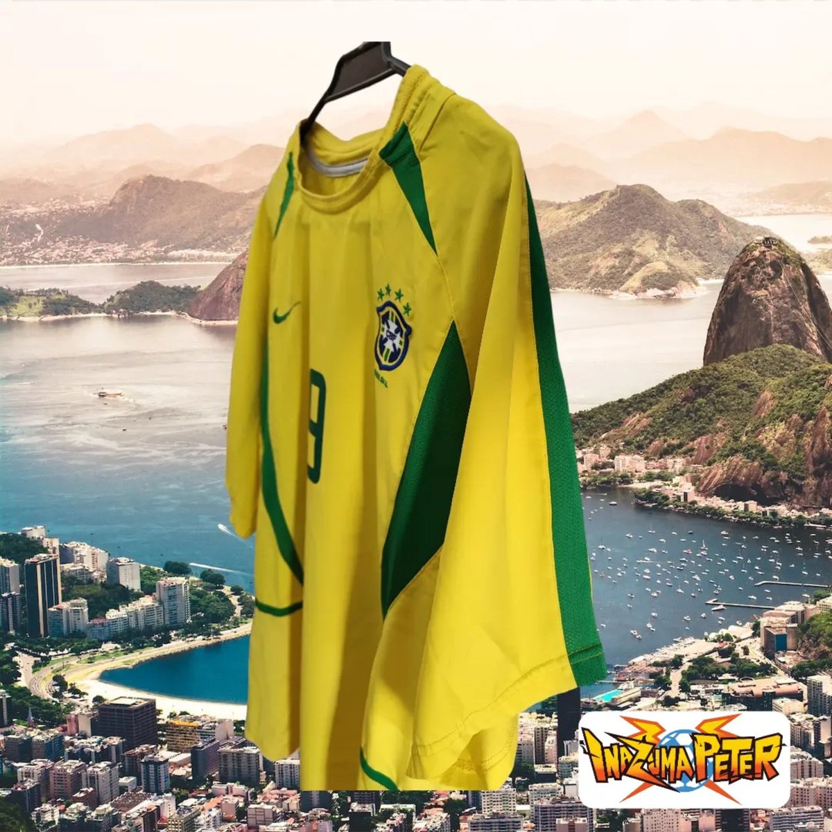 inazumapeter's tweet photo. Brasil 🇧🇷 
| Home Kit |
| 2002/2003 |
| N°9 Ronaldo Nazario |
| Size XL |
| Nike | https://t.co/04qYpoLhNj