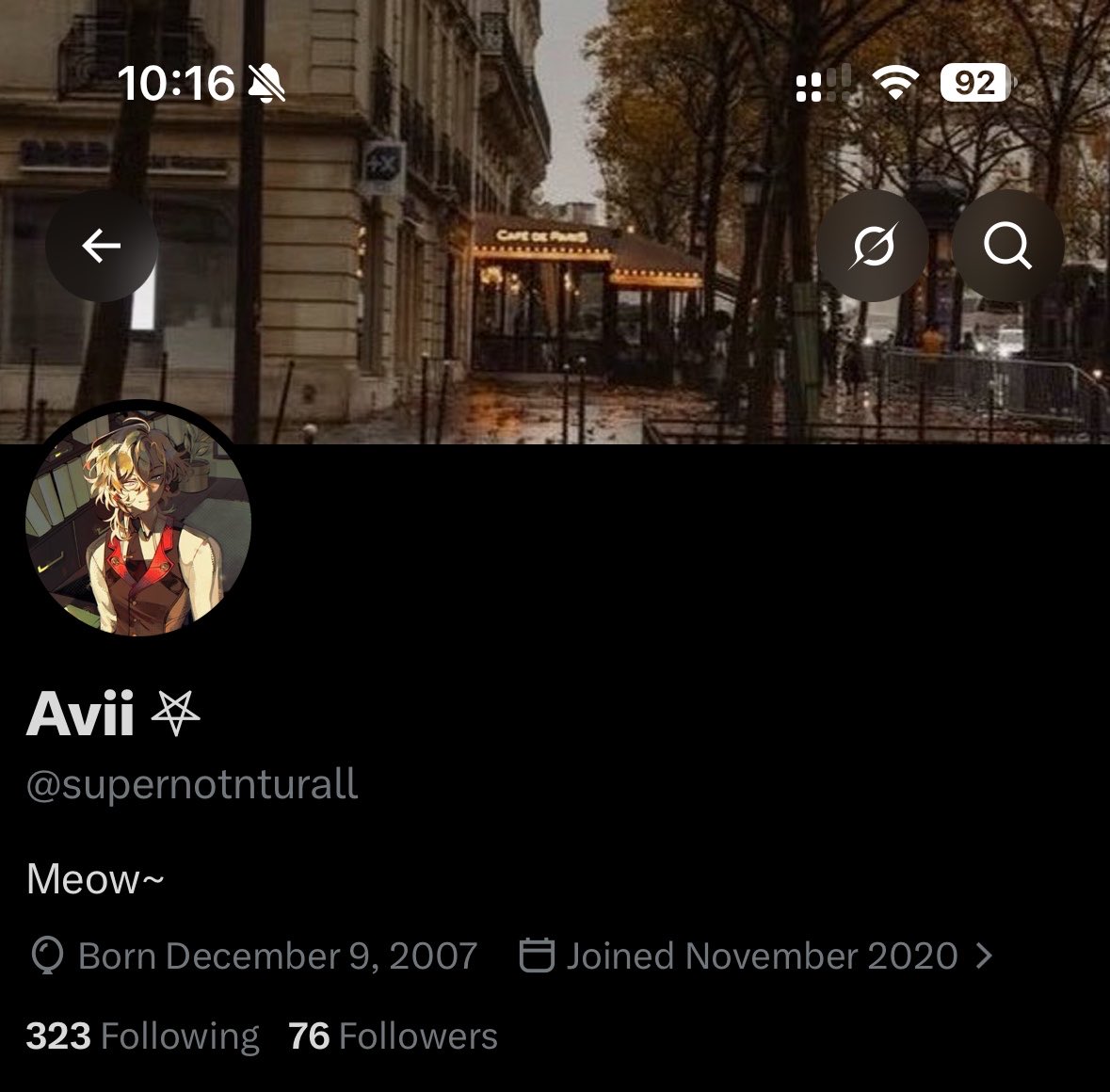 supernotnturall's tweet photo. Finally autumn https://t.co/NBKYXrJtOT