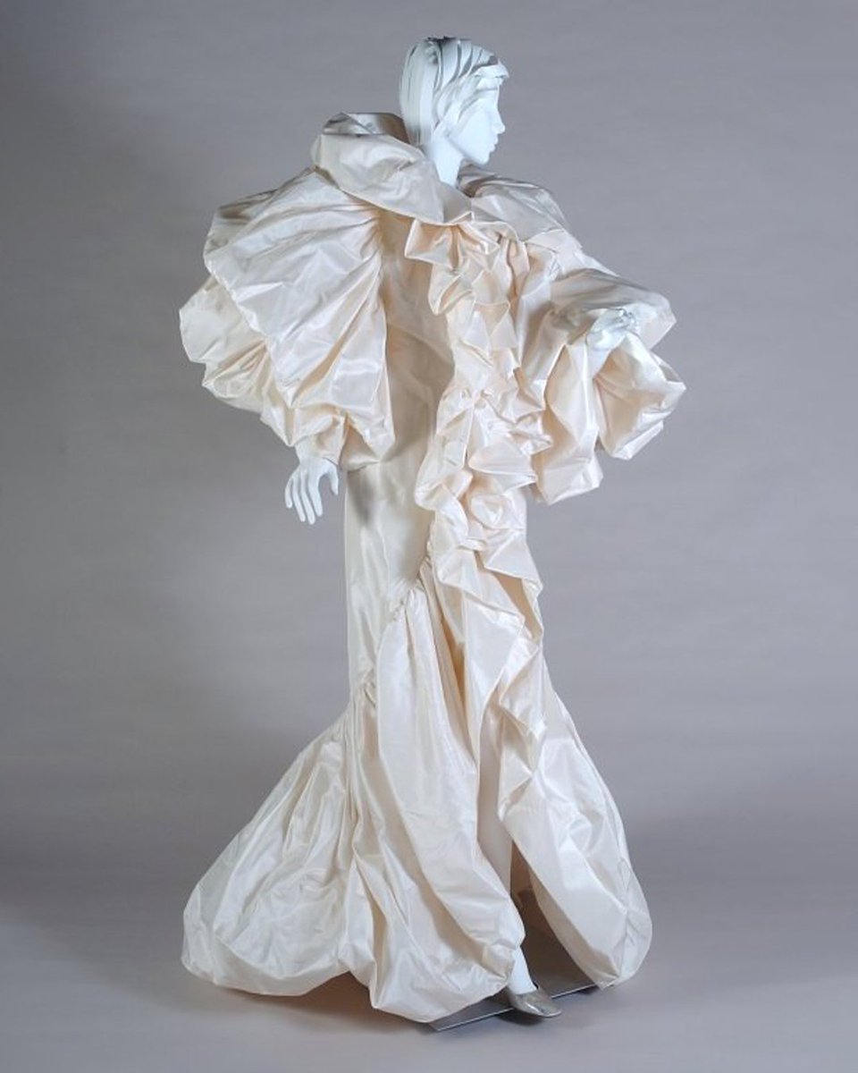 KentState's tweet photo. Bob Mackie was part of the Kent State University Museum from the beginning. His designs were featured at Dazzle in 1982, and the museum opened three years later with a Bob Mackie fashion show and fireworks over campus. We’re grateful for the lasting legacy he leaves behind. 💙 https://t.co/RZ6T9PB0gd