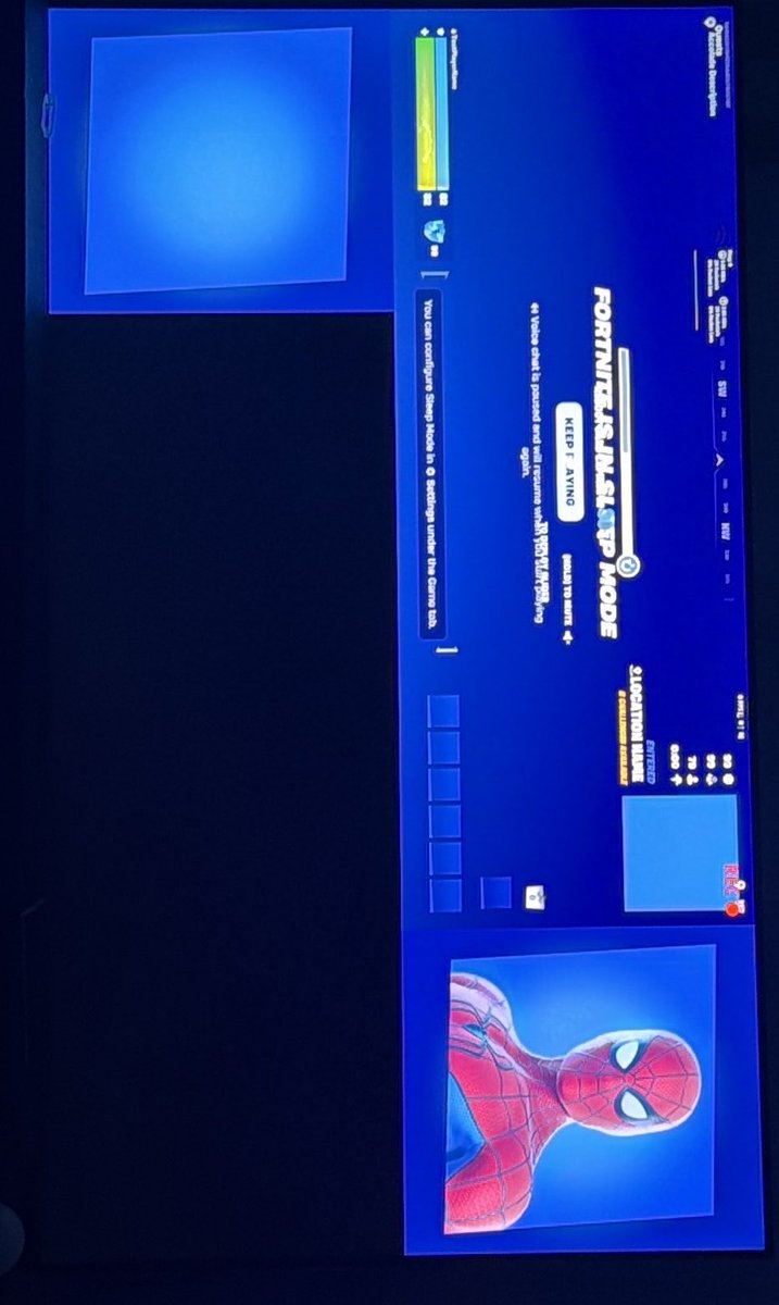 DHooper2020's tweet photo. @FortineSupport I’ve tried loading into 3 matches of Solo zero build, but I keep getting into this “test mode” account with 99 kills 99 players and 99 team kills, with the screen “recording”. Wtf is happing? #fortnite @EpicGames @FortniteStatus https://t.co/B0kCrrfeqY