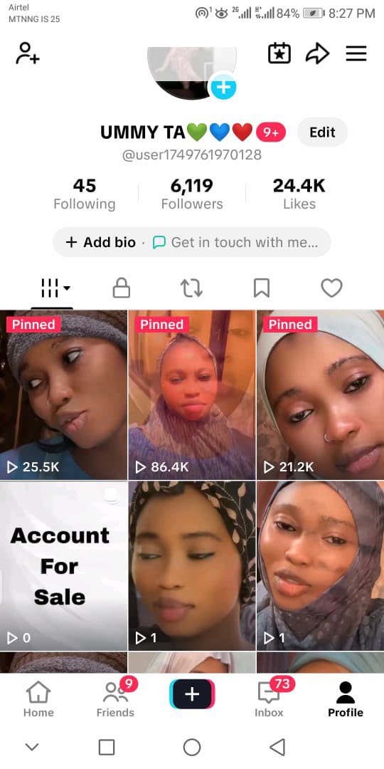Flashxchng247's tweet photo. HQ TIKTOK Selling with linked mail  Real followers 📌 

1️⃣N35K Naira 2️⃣40k Naira 3️⃣25k Naira 4️⃣32k Naira

https://t.co/g87qgAESxM https://t.co/WYfARwXTmr