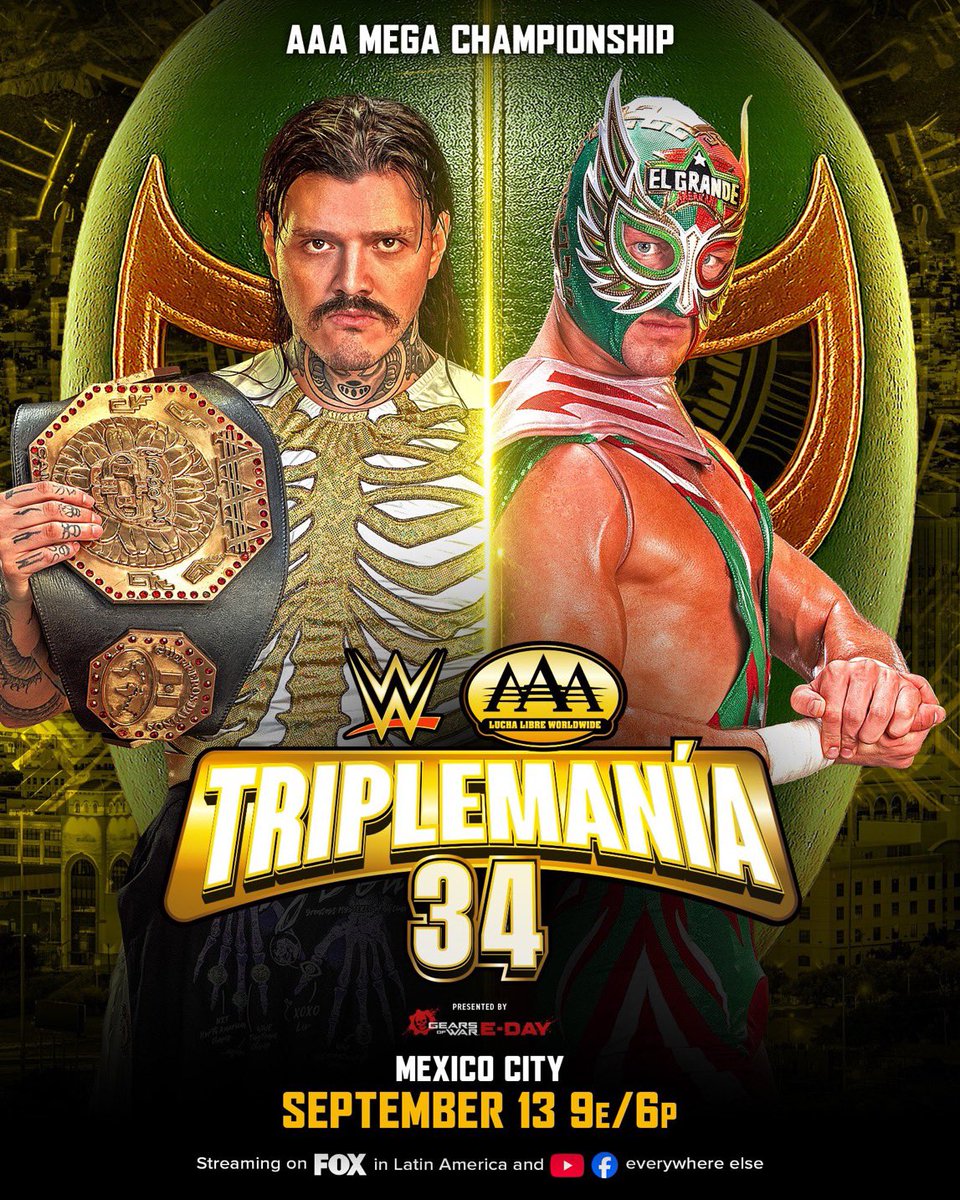rjpt797's tweet photo. Dominik mysterio vs el grande americano 
AAA mega championship 
Triplemania 34
التقييم:⭐️3.5-3.75
ما اكذب عليكم يخوان
انصدمت من جوده النزال
كنت داخل النزال وأنا مكتفي ومحبط من العفن اللي أشوفه من دومنيك ميستيريو وكنت متوقع أني داخل على مزبله جديده
ولكن الواقع كان صادم
النزال كان مش بطال أبدا (في بداياته) اللين اخر دقايق النزال وكانت خرا 
ولكن قبل النزال كان ماشي برتم ممتاز
كايزر قدم دور الاندردوق بشكل عظيم وحرفيا ادائه في هاذا النزال كان رهيب جدا 
ميستيريو الآخر قدم تقريبا وحده من توب افضل ادائات مسيرته بالراحه بس مع التدخلات مستواه صار زباله 
الأفكار اللي كان فيه رايقه زي استهداف ميستيريو لبطن كايزر ولكن ماستمرت طويل
الجمهور المكسيكي كان خيالي طوال النزال وإعطى هايب جدا خيالي للنزال
وانتهت بسقوط الار@آبي الأكبر وتتويج مستحق للكايزر🌹