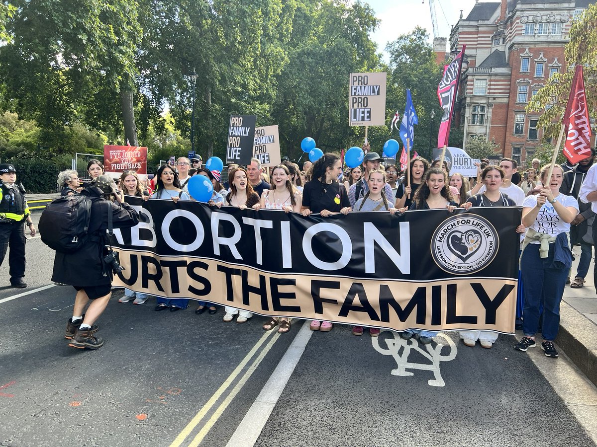 chavezpoon's tweet photo. If defending the unborn is called “violence”, what does that say about a society that has forgotten the value of human life?

@March4LifeUK 

https://t.co/FEKXB0zrjm

#MarchForLife #MarchForLife2026 #ProLife https://t.co/jSyyyC6Pau