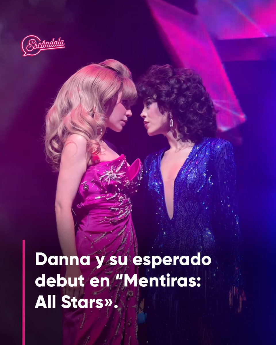 escandalamx's tweet photo. En lo más leído de la semana:

Danna regresó al teatro musical por todo lo alto y sorprendió al público del Auditorio Nacional al convertirse en Yuri dentro del Mentiverso, donde compartió escenario con Belinda y Mariana Treviño. 👏👏👏👏
👇👇👇
https://t.co/lk9MmUyRPA https://t.co/nlwm2n6b8k