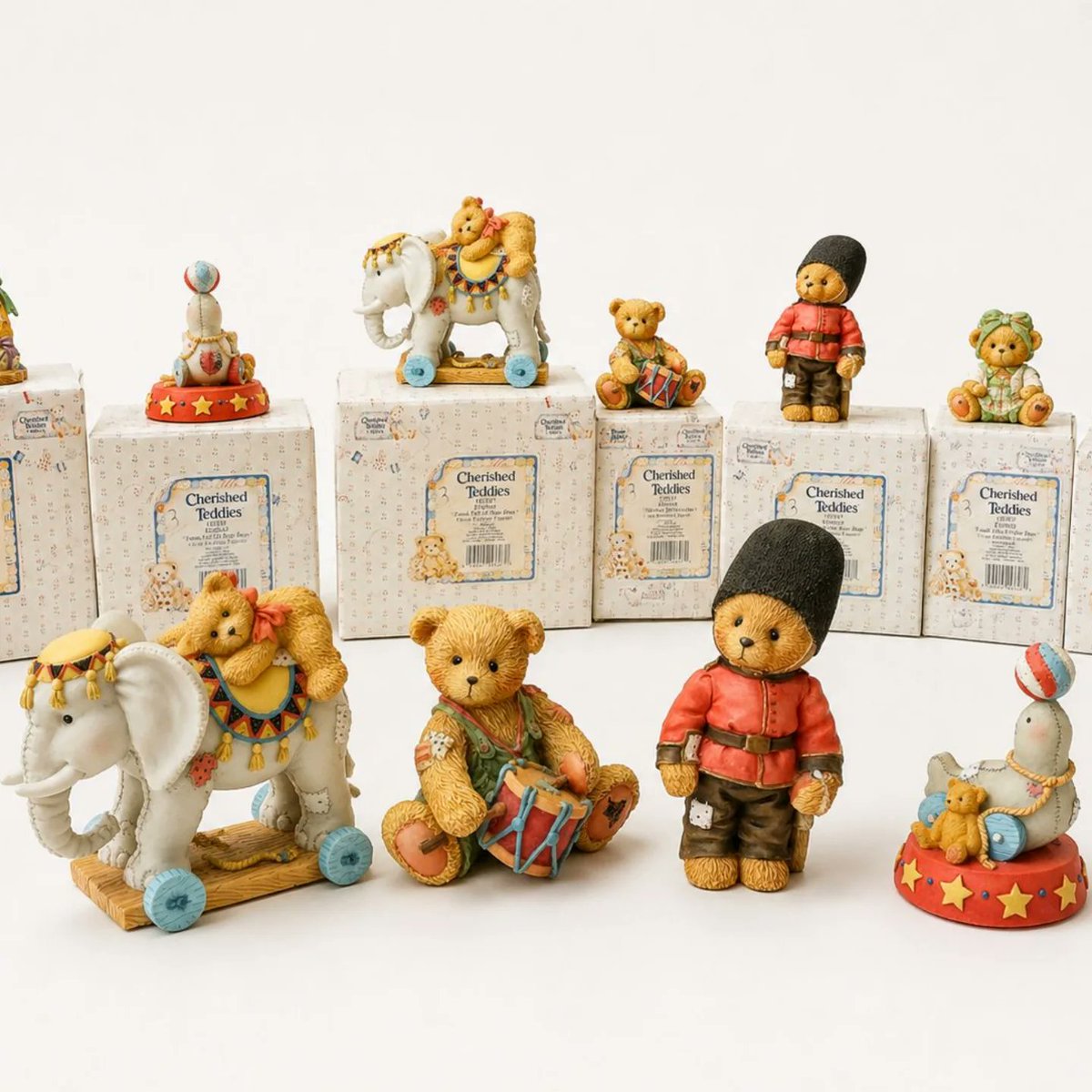 zezekey's tweet photo. Cherished Teddies collection for sale at The Original Charity Shop, Jávea. Includes original boxes and certificates of authenticity. Complete collection: €100. Calle Nancy 1. Mon–Sat, 10–1. DM for details. https://t.co/xJQNwrnXhX