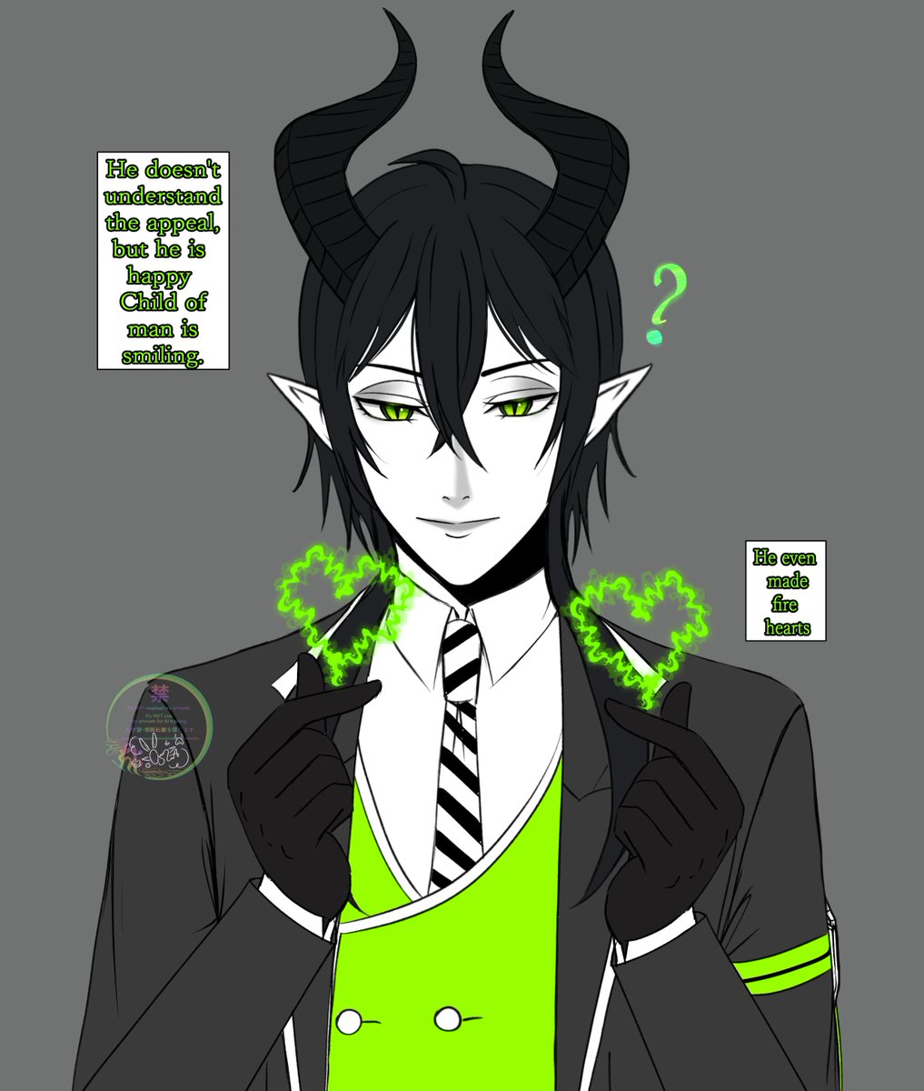 cyanluaarts's tweet photo. 🌸/🦐: "Tsunotaro, how about making a finger heart?"

#twst #twstfanart https://t.co/4dXuXwNqwf