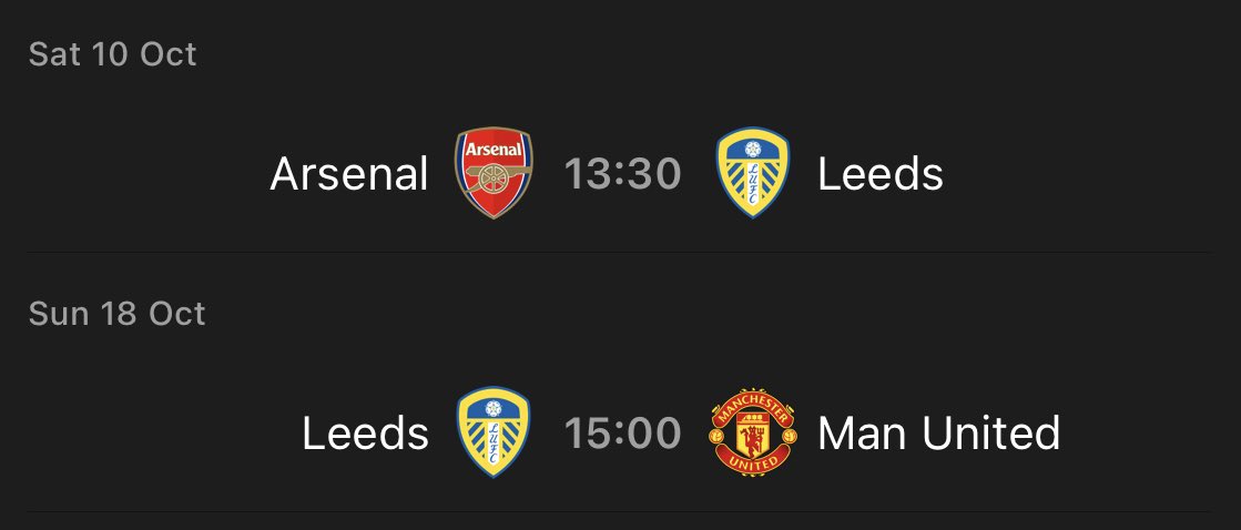 WelBeast's tweet photo. Leeds are not losing 2 in a row here. https://t.co/2WN8lQMdzs