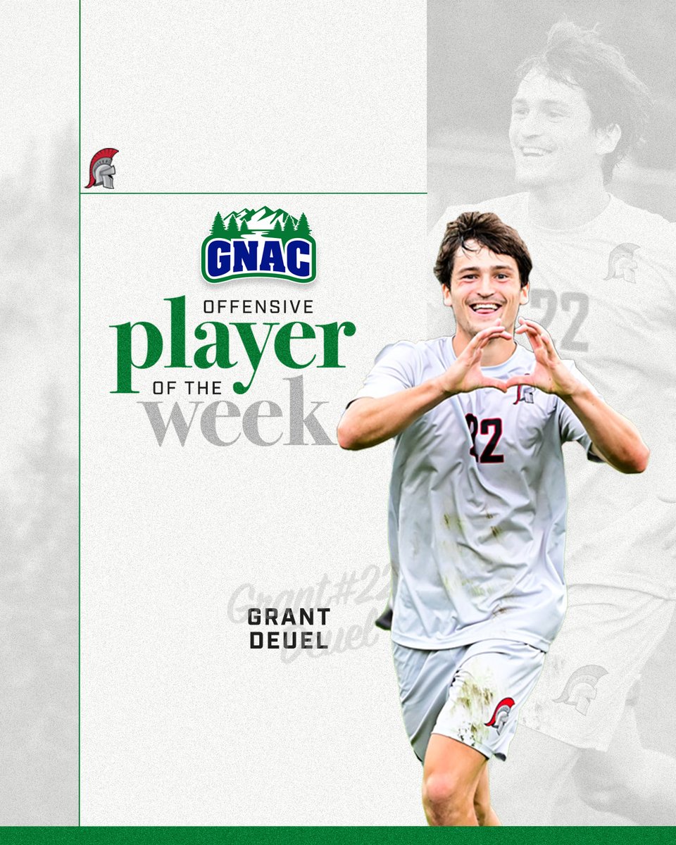 GNACsports's tweet photo. Deuel led the pack this weekend for the GNAC with 5 points recording his first 2 collegiate goals in SMU’s win on Thursday! https://t.co/OmwSey3Eup